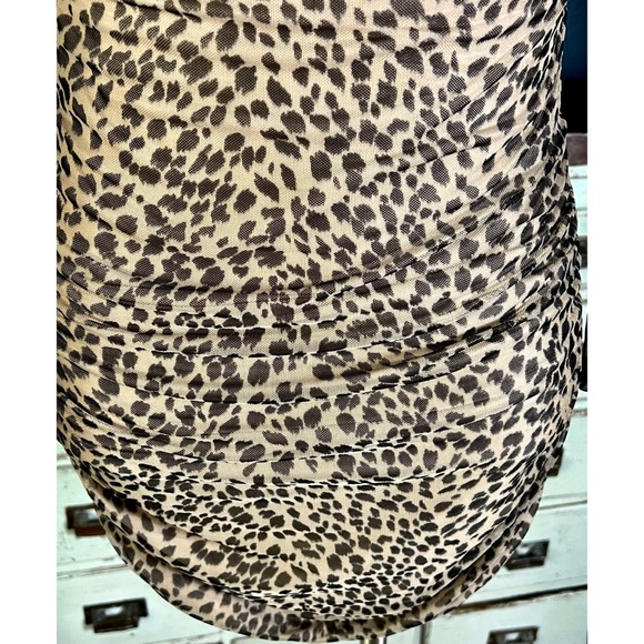 Reformation Ruched Mini Dress XS - Picture 5 of 11